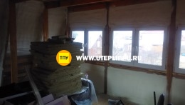 Внутреннее утепление пенополиуретаном Внутреннее утепление пенополиуретаном